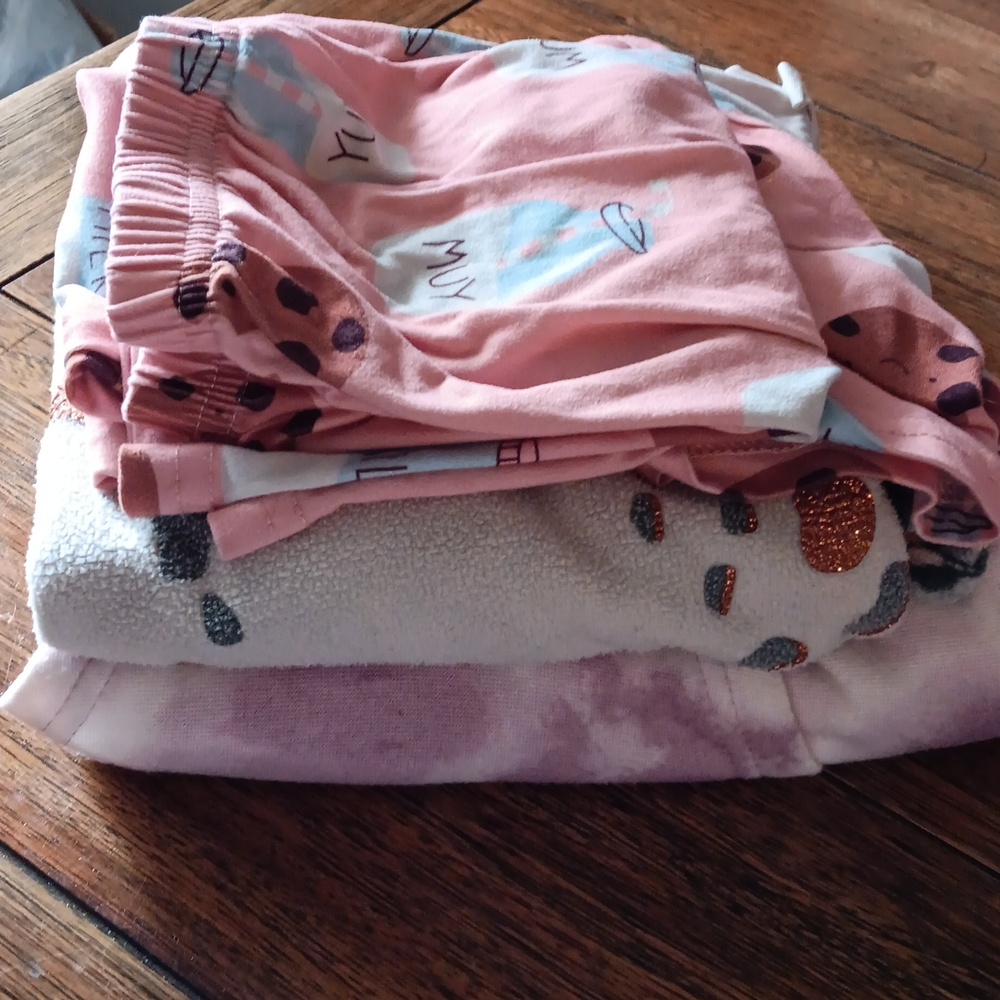 Bundle of girls pajamas